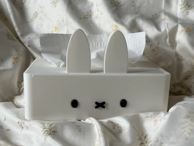 miffy tissue box holder / cover (no AMS)