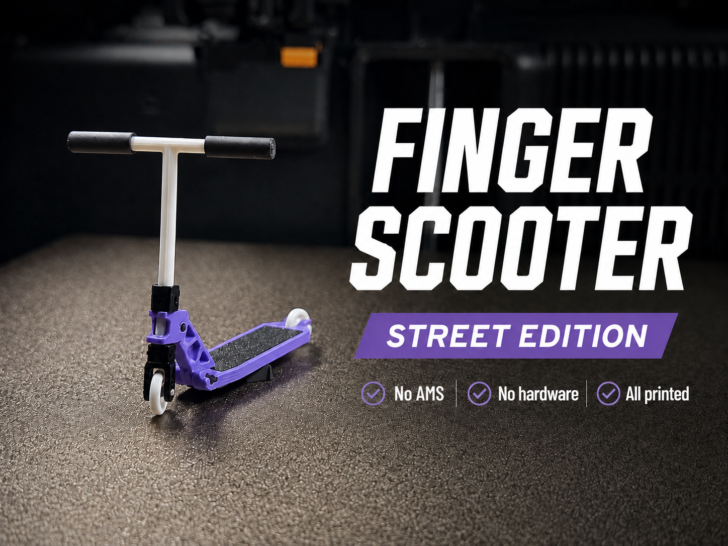 Finger Scooter - Street Edition - 1