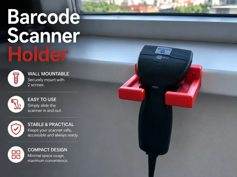 Barcode Scanner Holder