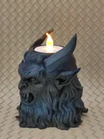 Photophore tête de Krampus — photo 3