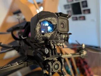 V3 - Gopro - 9,10,11,12,13 Skull FlexMount (FPV)