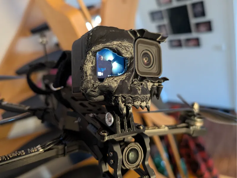 V3 - Gopro - 9,10,11,12,13 Skull FlexMount (FPV)