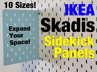 Skadis Sidekick Vertical Panels
