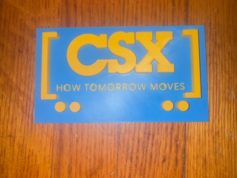 CSX boxcar logo