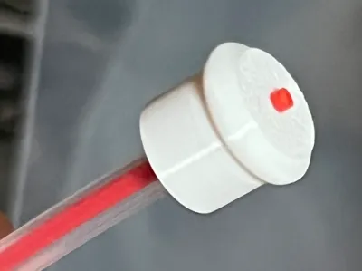 0.77g ultralight simple filament tube plug, PTFE tube plug, an essential print for new machines