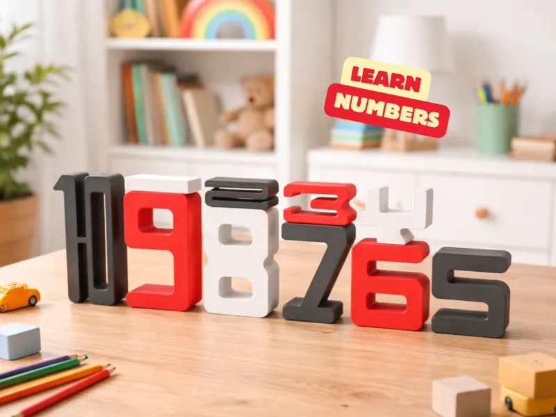 LEARN NUMBERS / EDUCATIONAL TOY / KIDS LEARNING