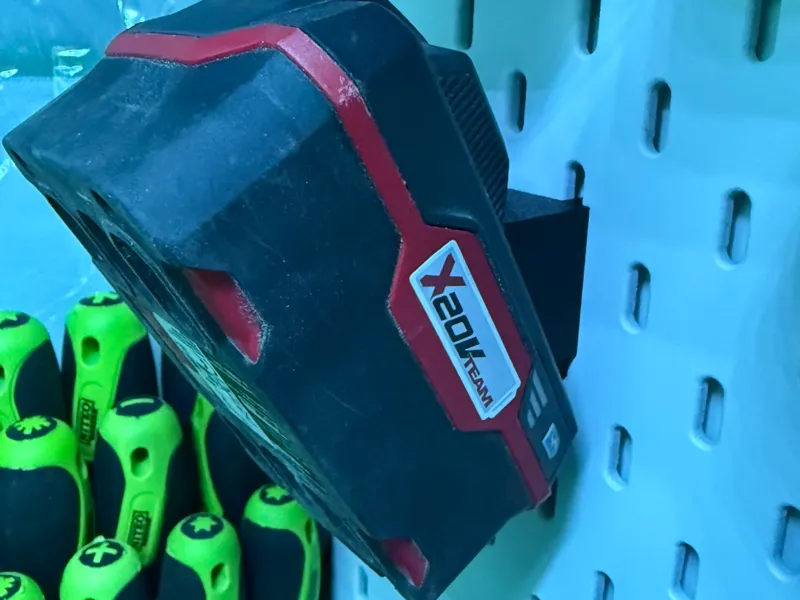 Parkside 20V Battery Holder for IKEA SKÅDIS