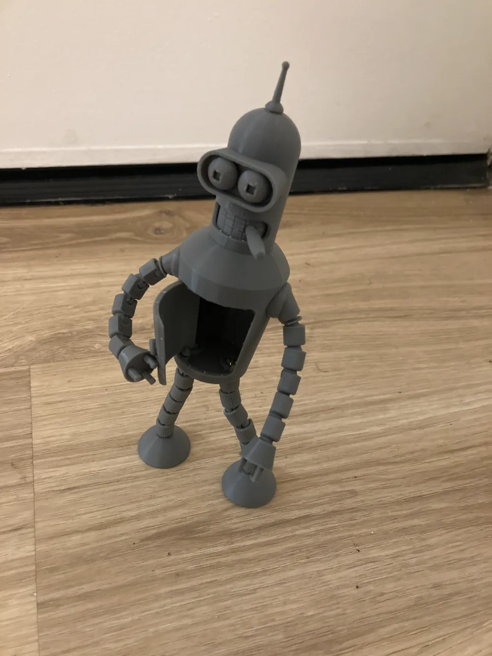 Bender Figurine (Modular, No Glue Required) Remixed by Hockey3405 ...
