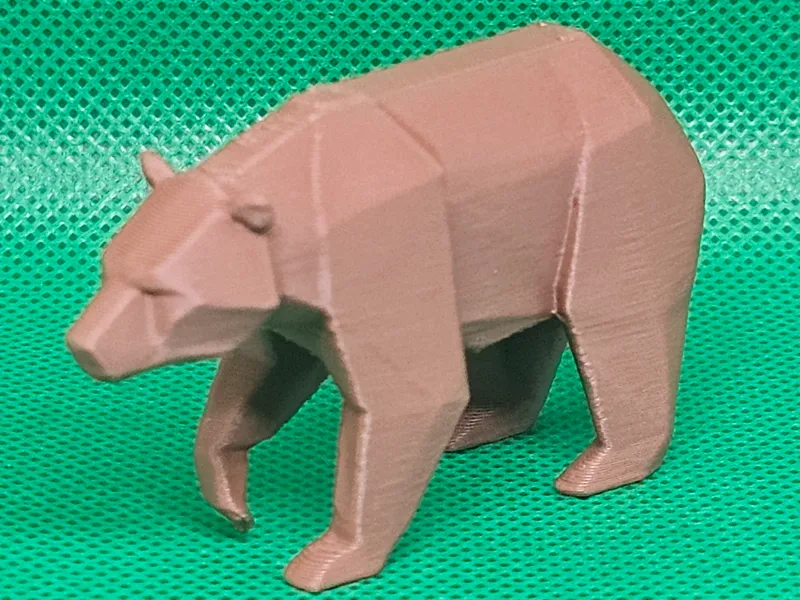 Low Poly Style Bear