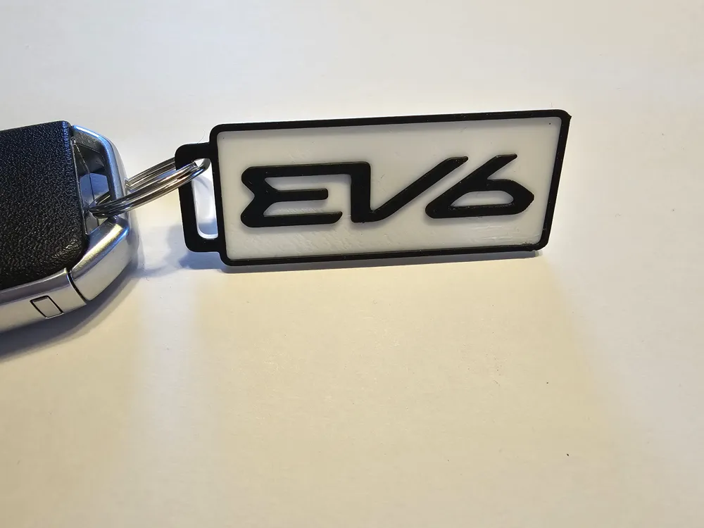 Kia EV6 Keychain by PhantomX - MakerWorld