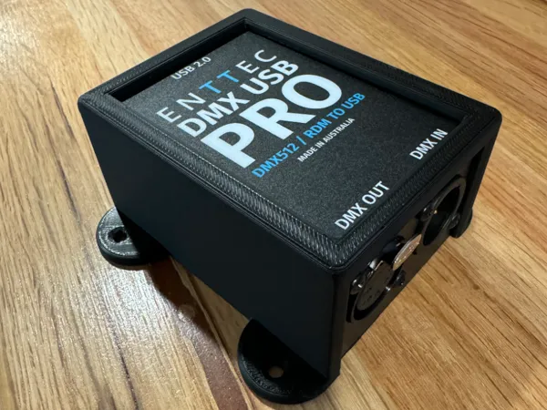Support pour boîtier ENTTEC DMX USB PRO