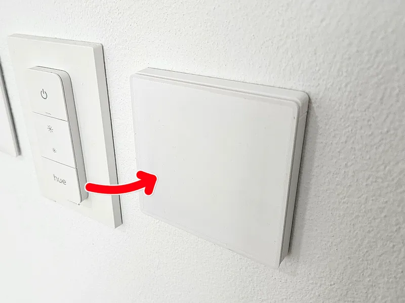 Philips Hue dimmer to single wall switch