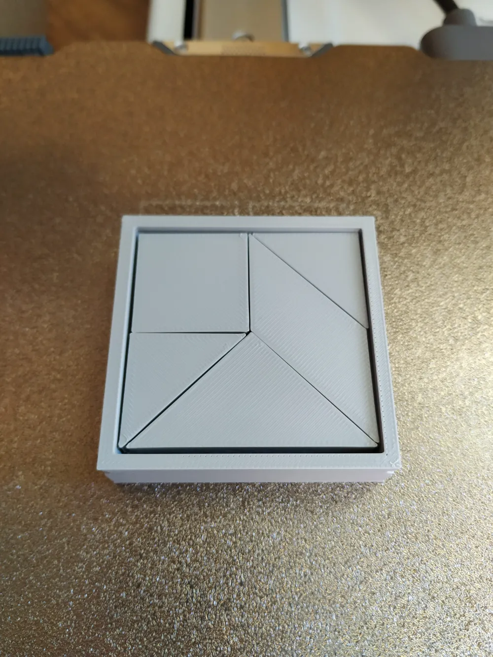 Tangram puzzle with box by Mathias - MakerWorld