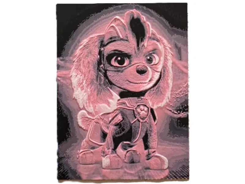 Skye Paw Patrol - Mighty Movie - Hueforge