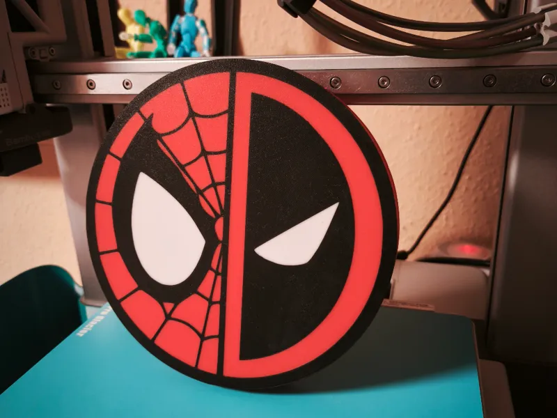 Spiderpool Spiderman & Deadpool Lightbox