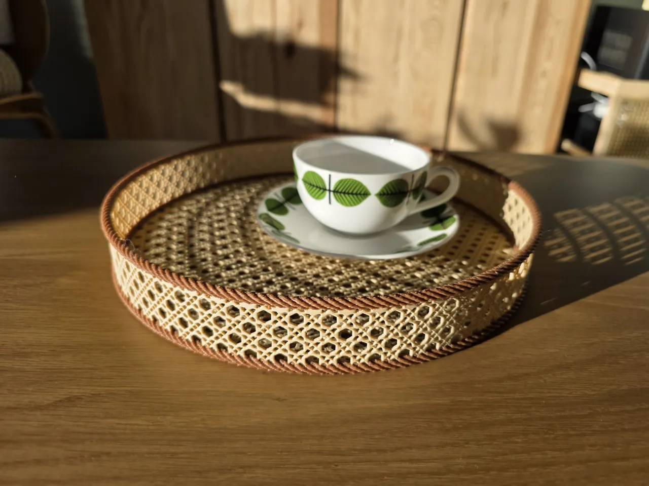 Rattan Rope Tray / Catchall view 3
