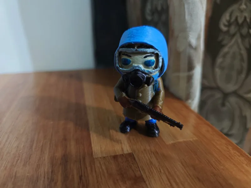 El Eternauta – Figura 3D Chibi