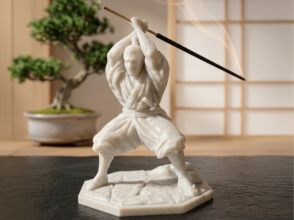 Samurai - Incense stick holder