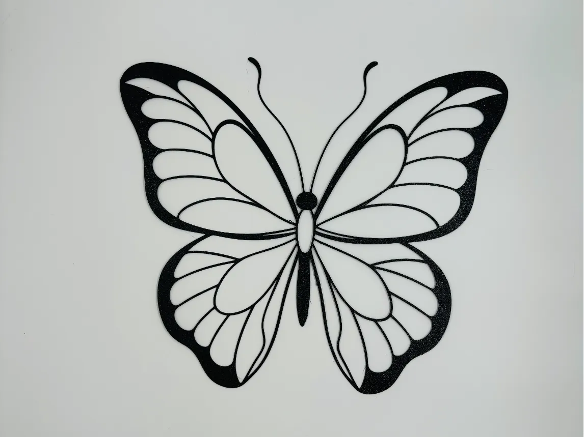 Décoration murale papillon ajouré