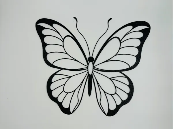 Décoration murale papillon ajouré