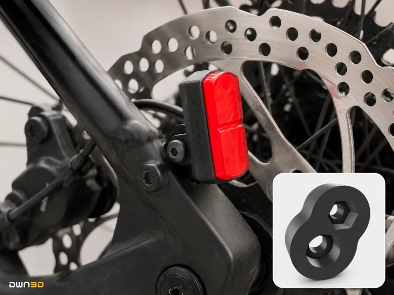 Rear Light Adapter for Cube Reaction Hybrid