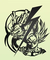 Décoration murale Dragon Ball — photo 3