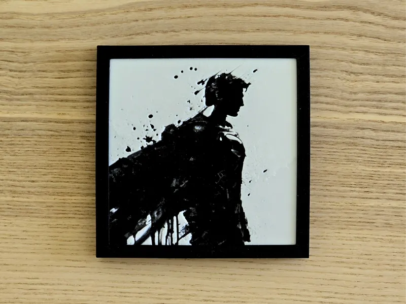 Superman Silhouette - HueForge