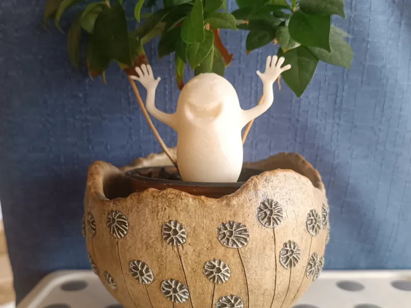 Smiling ghost