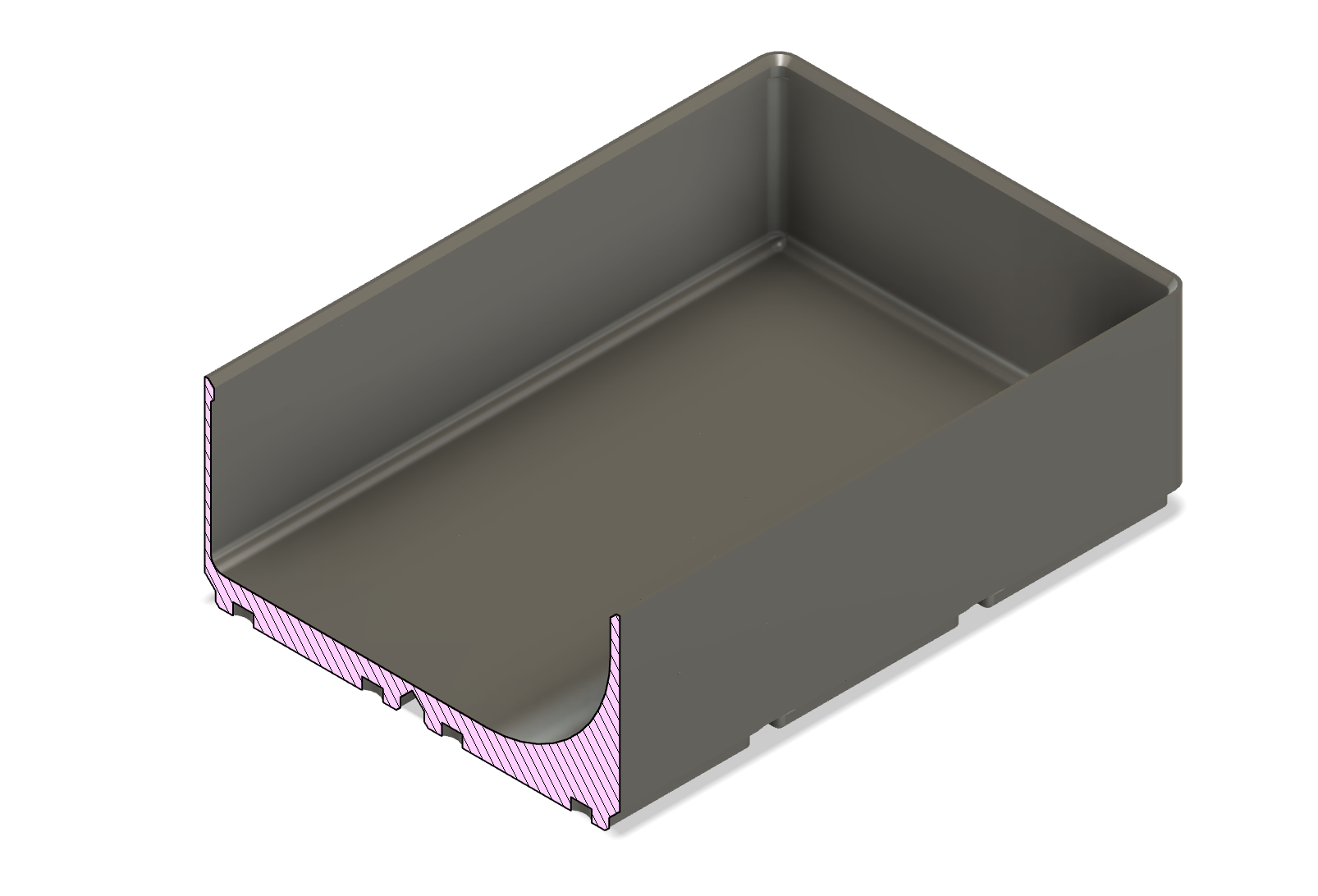 Miniatura 8 do modelo 3D Gridfinity 3U Tall Bins