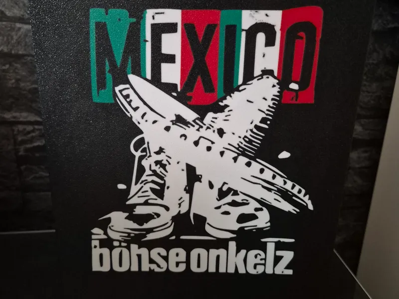 Böhse Onkelz Mexico Leuchtbox
