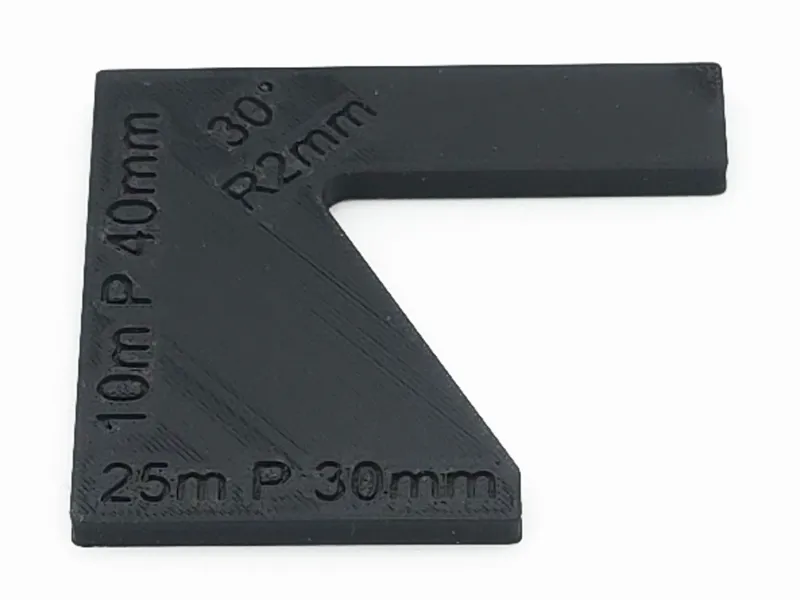 ISSF Small checking tool pistol grip rules