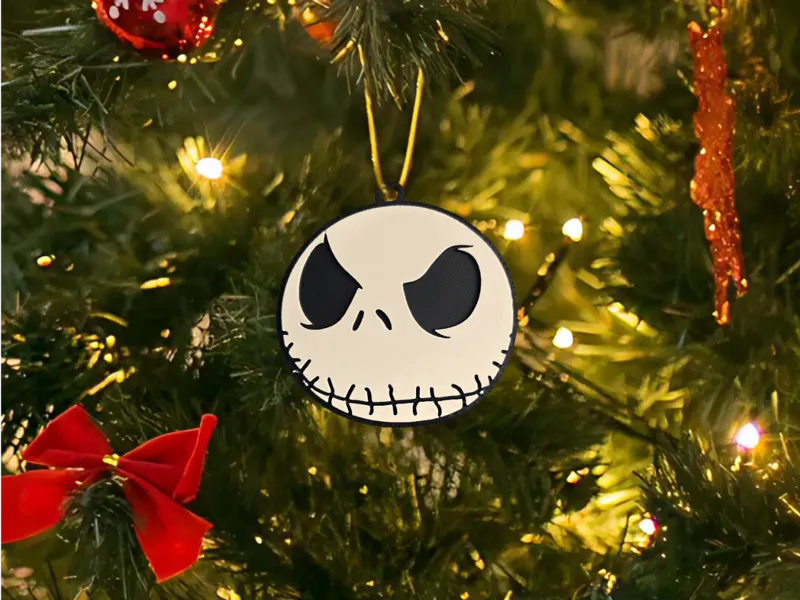 Jack Skellington Addobbo per Albero di Natale