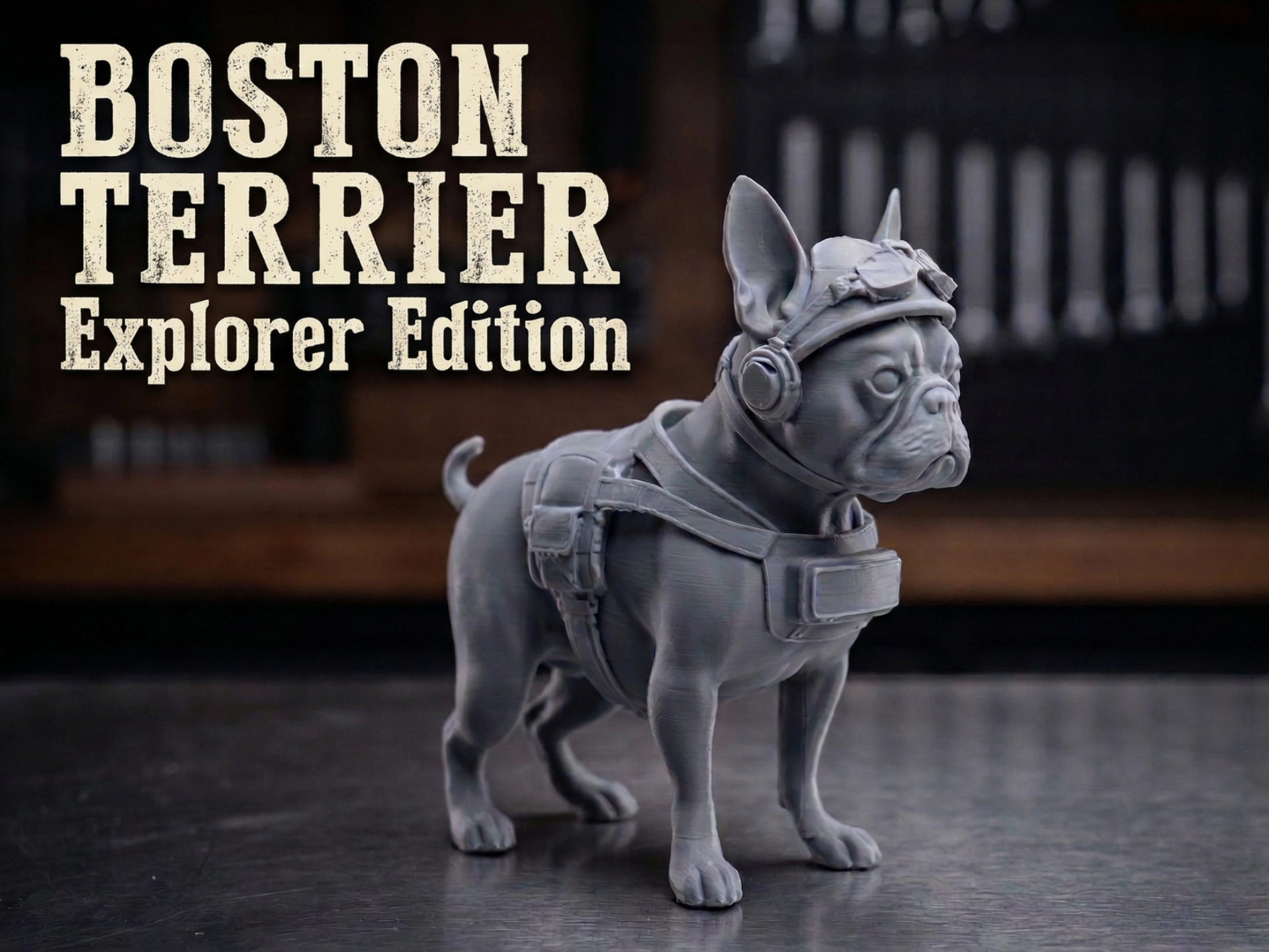 Boston Terrier Explorer Edition