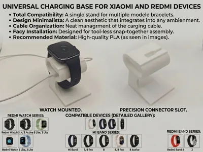 Xiaomi/Redmi Minimal Watch Charging Stand