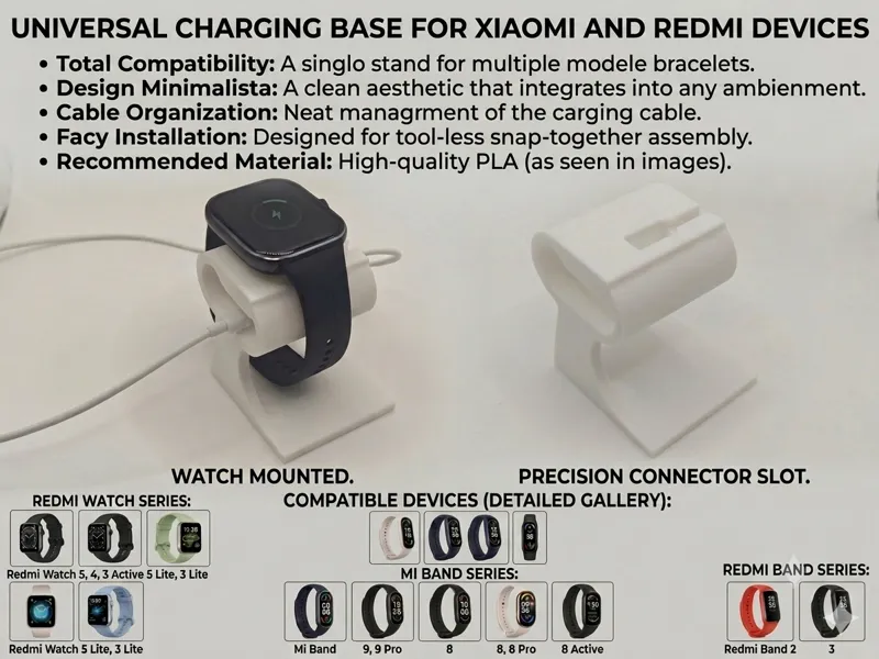 Xiaomi/Redmi Minimal Watch Charging Stand