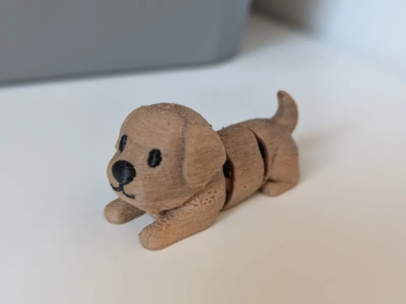 Cute Flexi Puppy – Mini-Figur