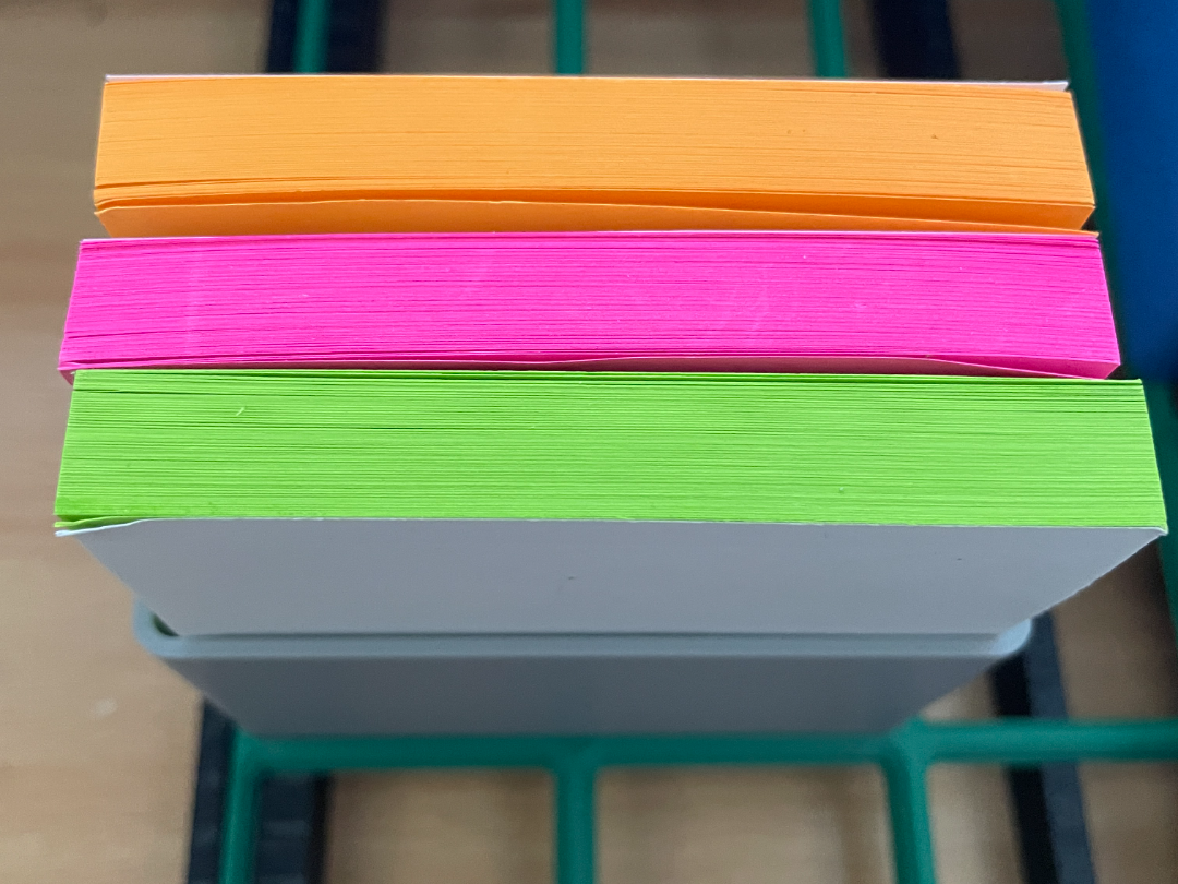 POST IT HOLDER 3 CUBES 3X3 " 50x50 mm GRIDFINITY