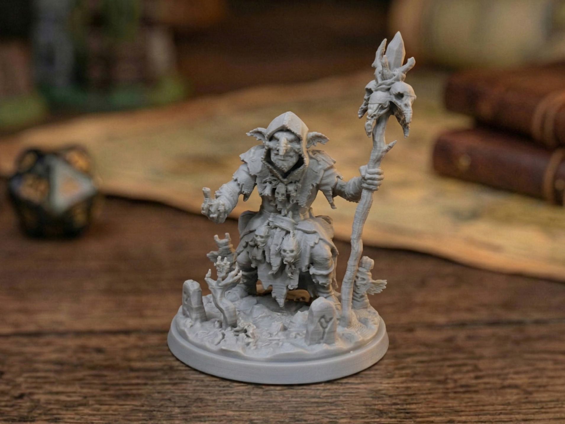 Goblin Shaman - Arcane Witch Doctor (32mm base)