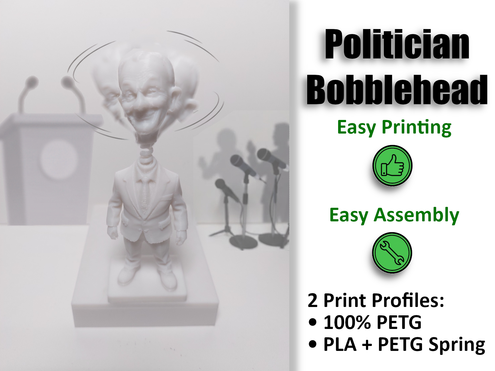 Politician Bobblehead