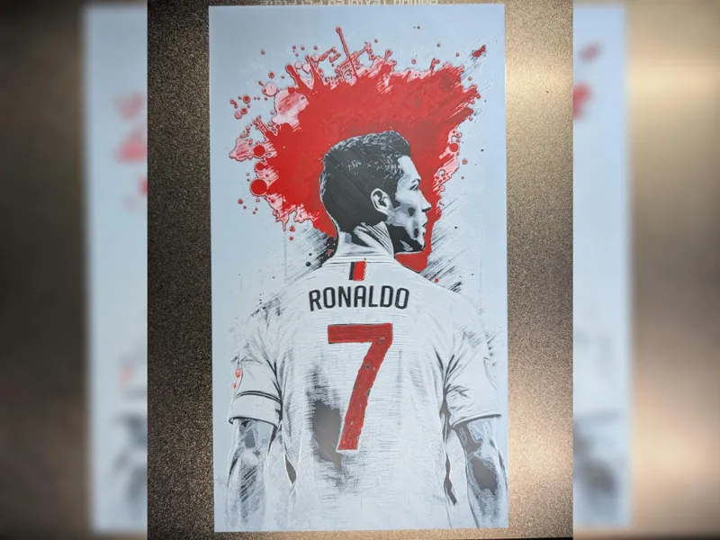 Cristiano Ronaldo CR7 Hueforge