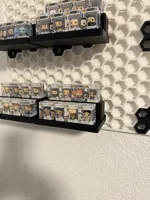 Set d'étagères pour mur en nid d'abeille — photo 6