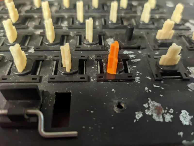 TRS-80 Model III Key Switch Stem
