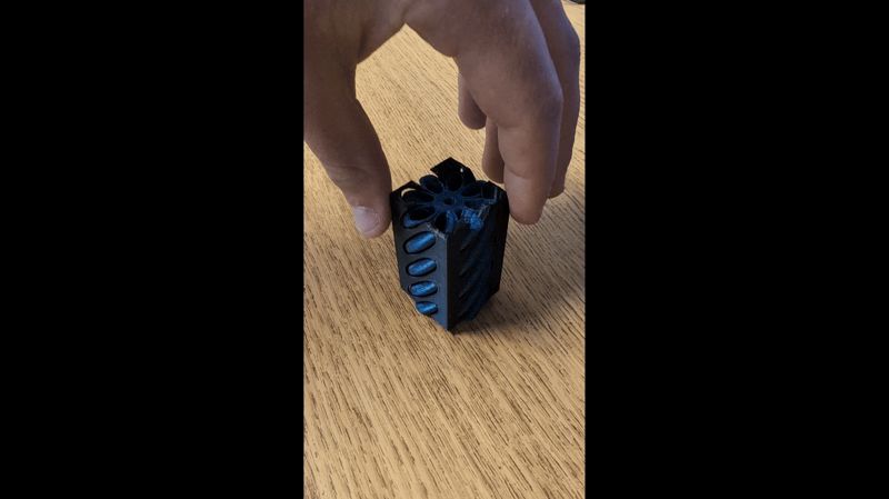 Low Filament Spiral Pass Through Vortex