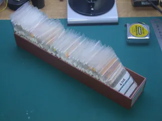 Small component storage box