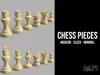 (No Cross) Chess Pieces