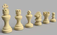 (Cross) (Light) Chess Pieces