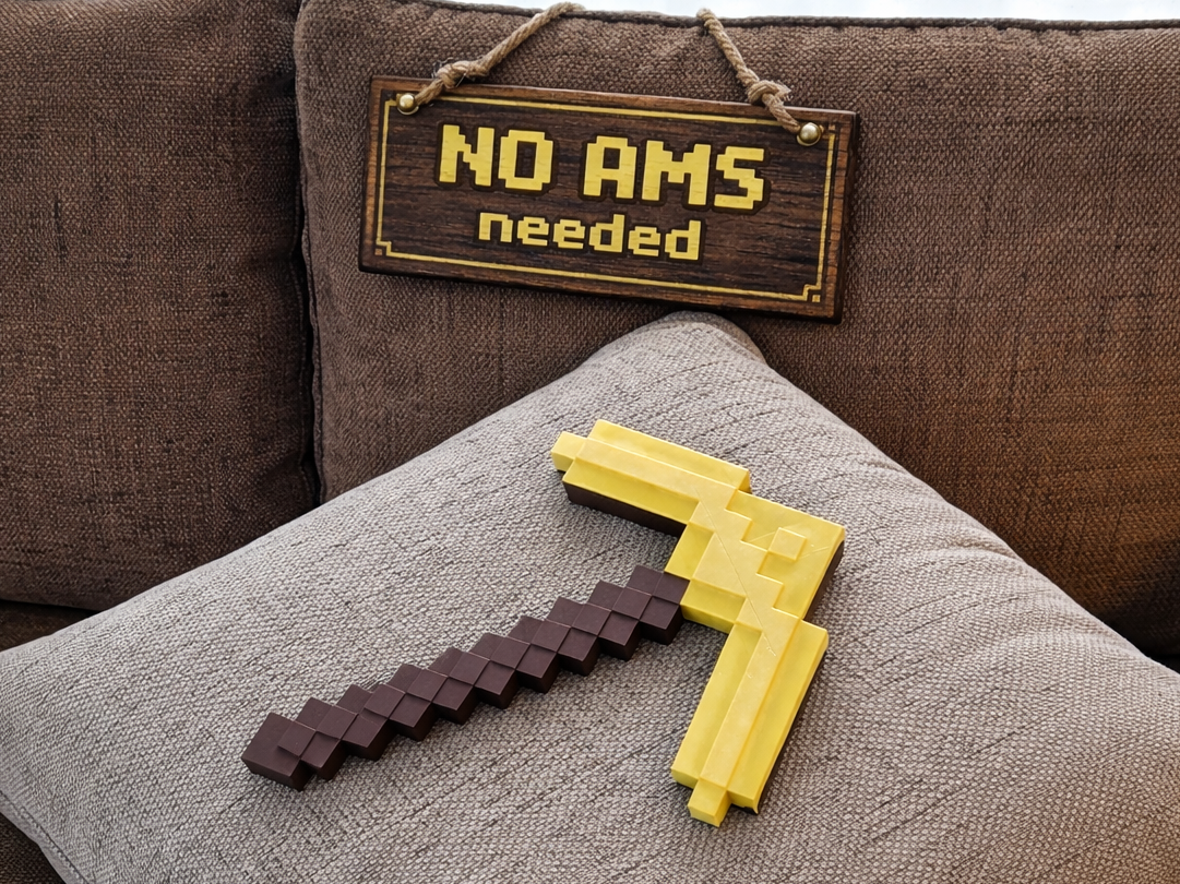 Miniatura 2 do modelo 3D Pixel pickaxe