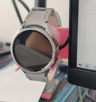 Galaxy watch charger monitor mount 