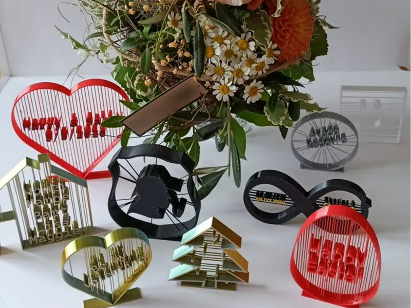 3D Stringart Generator–Suspended text to sculpture