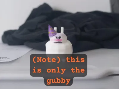 Gubby birthday cake topper